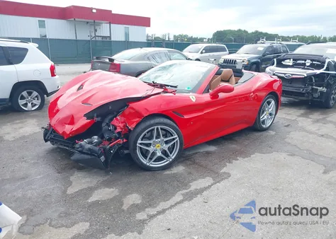 2016 Ferrari California T из США, поврежденный, VIN ZFF77XJA4G0214074